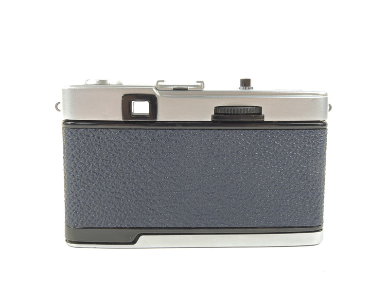 Olympus Trip 35 - late in Navy Blue Cowhide Leather