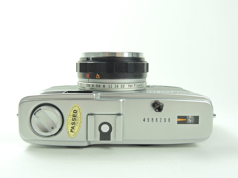 Olympus Trip 35 - Late in lunar grey leather